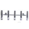 Amarine Made 5 Tube Adjustable Stainless Rocket Launcher Rod Holders , Can Be Rotated 360 Deg view 2