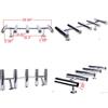 Amarine Made 5 Tube Adjustable Stainless Rocket Launcher Rod Holders , Can Be Rotated 360 Deg view 3