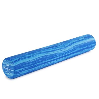 OPTP PRO-Roller Soft Density Foam Roller  Low Density Soft Foam Roller for Physical Therapy, Pilates, Yoga Foam Roll Exercises, and Muscle Recovery- Blue 36" x 6"