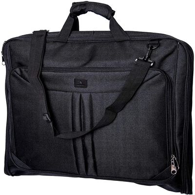 Tuff Guy Travel Essentials Garment Suit Dress Bag Carrier for Men and Women, with Convenient Laptop Compartment for Travel & Business Trips with Shoulder Strap for Carry On (24" x 20")