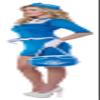 California Costumes Women's Retro Stewardess Adult, Blue, X-Large view 4