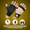 Fit Active Sports Weight Lifting Workout Gloves with Built-in Wrist Wraps for Men and Women - Great for Gym Fitness, Cross Training, Hand Support & Weightlifting view 2