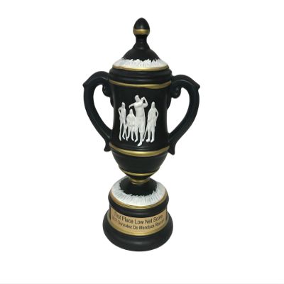 NWA Golf Trophy, Beautiful Golf Cameo Cup Trophy, Golf Championship, Golf Tournament Awards