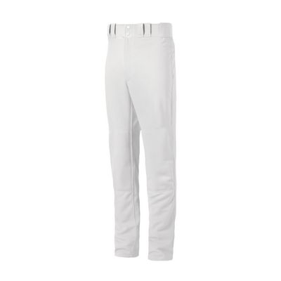 Mizuno Youth Select Pro Pants, White, Large