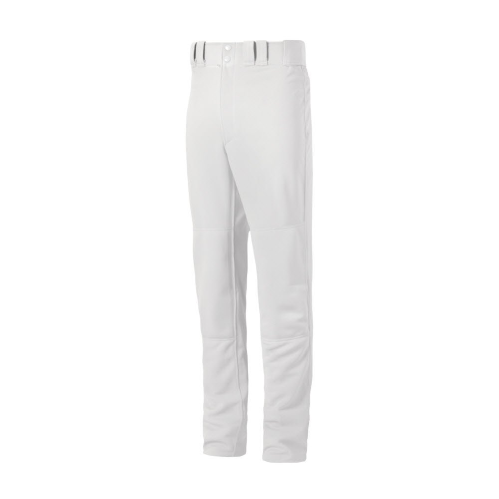Mizuno Youth Select Pro Pants, White, Large