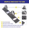 Anchor Gym H2 Resistance Band Anchor - Single Unit with Two Hooks Exercise Band Wall Mount for Bodyweight Straps, Strength Training, Home Gym (Wood Screws Included) view 3