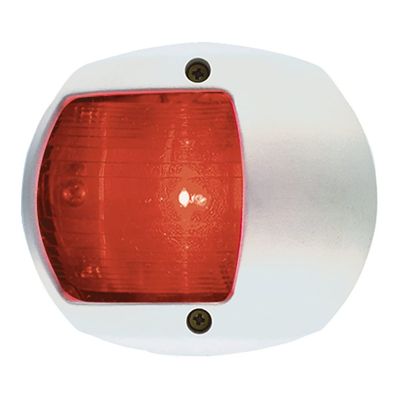 Perko 0170WP0DP1 Navigation Side Light - Red with White Polymer Base