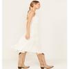 Scully Women's Lace-Up Jacquard Midi Dress - HC118 Medium US Ivory view 2