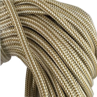 Gold Double Braid Nylon Rope, 3/8 Inch (100)