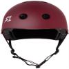 S1 Lifer Helmet for Skateboarding, BMX, and Roller Skating - EPS Fusion Foam, CPSC & ASTM Certified - Maroon Matte Large (22") view 3