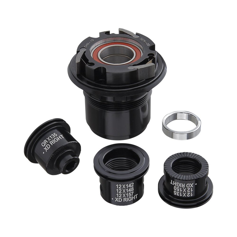 Spank OOZY/Spike Rear Hub Alloy XD Std Freehub Cycling Equipment, Silver & Black