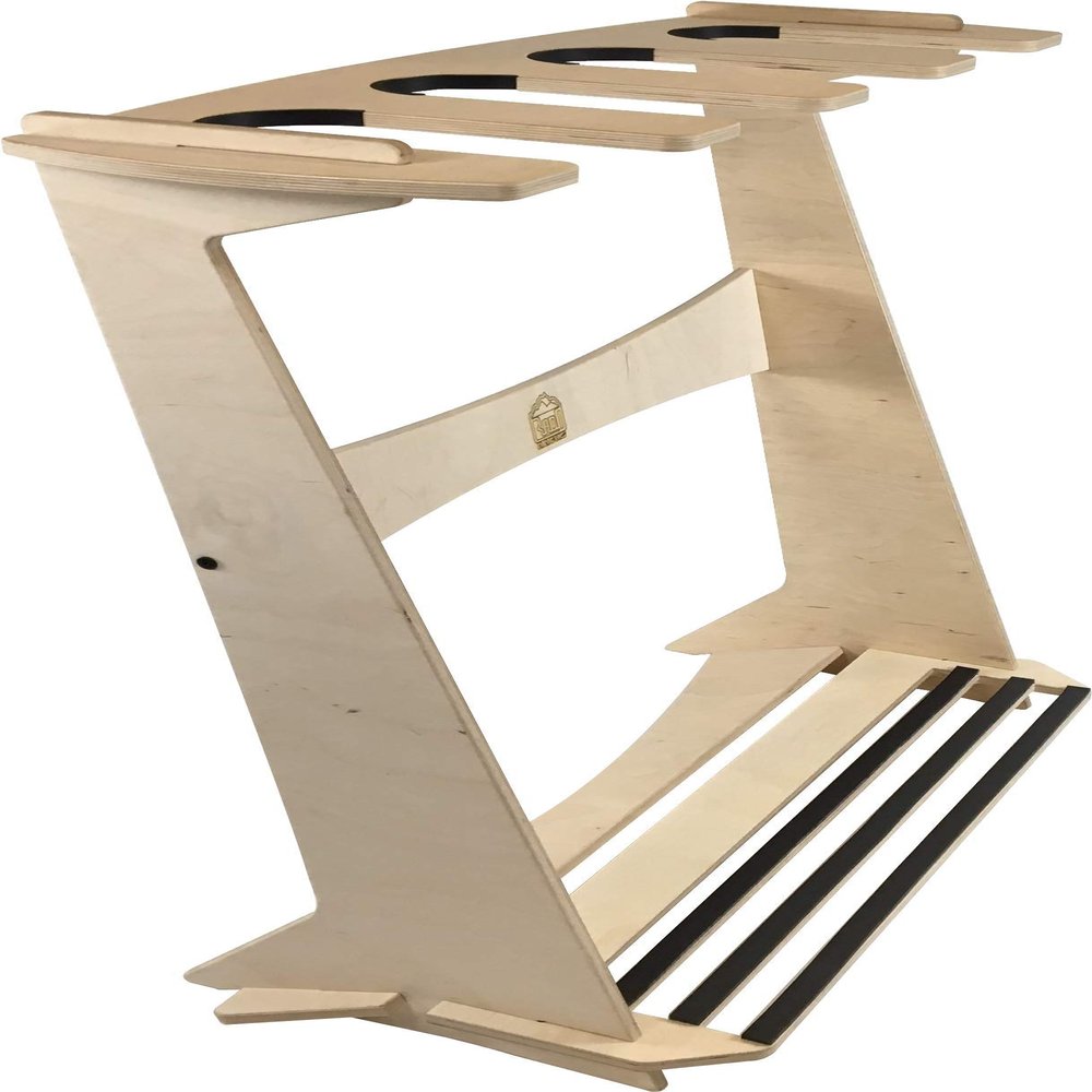 The Pacifica Freestanding Surfboard Display Rack (Holds 4 Boards)