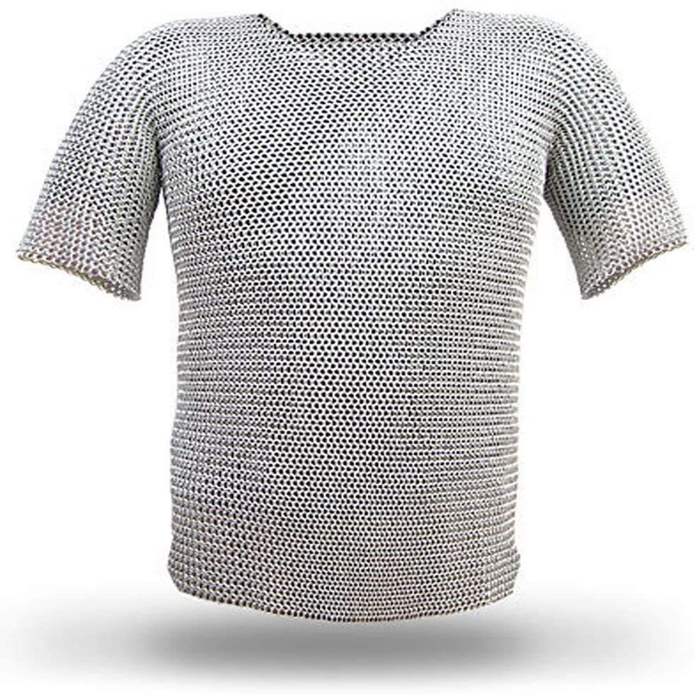18 Gauge Chain Mail Shirt for Medieval Knight