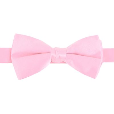 boxed-gifts Solid Banded Bow Ties for Men with Adjustable Strap