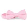 boxed-gifts Solid Banded Bow Ties for Men with Adjustable Strap view 3