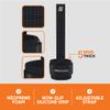 ProFitness Weight Lifting Straps - Wrist Straps for Weightlifting - Padded Workout Wrist Wraps for Men | Lifting Straps Gym as Workout Straps for Men - Weightlifting Wrist Straps (Black/White) view 2