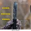 Extinguisher Deer Call by Illusion | Grunt Tube | Buck, Doe, Fawn | Adjustable 10-in-1 Call | Color (MossyOak/Gray) | Freeze Resistant view 2