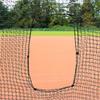 FORTRESS Pitching Screen  Perfect Net & Batting Technique for Pitchers Softball & Baseball - Pitching Screen with Cut-Out Through Net [7ft x 7ft] view 4