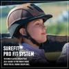 Troxel Sierra Rugged Horse Riding Helmet, Low-Profile, Self-Adjustable Design, Safety Horseback Riding Gear, Small (6-5/8 - 7), Brown view 4