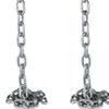 Weight Lifting Chains Set of (2) 1/2 x 6ft Galvanized Steel 33lbs view 1