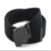 BC Belts Canvas Web Belt Military Style with Black Buckle and Tip 56" Long Many Colors (Black) view 3