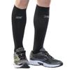Zensah Tech+ Compression Socks - Knee High Running Socks for Sports, Travel, Made in Italy (Black, Large) view 2