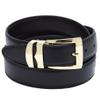 Concitor Reversible Belt Bonded Leather with Removable Gold-Tone Buckle WHITE/Black 30 view 2