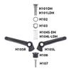 Man Ship H103 Marine Stainless Steel Deck Hatch Inside Opening Only Handle Replacement Trim view 2