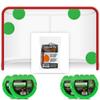 Top Shelf Targets Super Sniper 6" Magnetic Shooting Discs  4-Pack Accuracy Trainers for Hockey & Lacrosse Nets  Includes Free Tethers  Durable Precision Markers for Practice view 1
