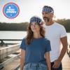 Costume Adventure American Flag Bandana Headband Men's Patriotic Bandana USA Flag Apparel USA Clothing - One Size view 3