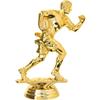 Crown Awards 11.25" Flag Football Trophy Award - Male Football Trophies with Customized Text view 2