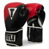 TITLE Boxing Speed-Trax Weighted Bag Gloves, Black/Red, Large view 1