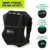 Gear Beast Running Backpack for Men and Women - Lightweight Running Vest & Phone Holder for Jogging, Hiking and Cycling - Compatible with Most Smartphones, Black view 3