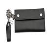 Szco Supplies Bi-Fold Biker Wallet, 8x4-Inch, black view 2