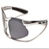 X-loop Kids New Unisex Boys Girls Sports Trending Sleek Sunglasses- Many Colors Available (Silver) view 1