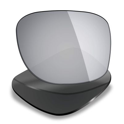 Mryok Polarized Replacement Lenses for Oakley Holbrook OO9102 - Silver Titanium