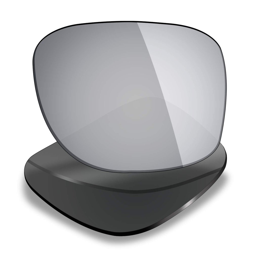 Mryok Polarized Replacement Lenses for Oakley Holbrook OO9102 - Silver Titanium