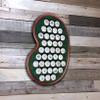 Golf Ball Display Rack | Holds 40 Golf Balls | Unique Putting Green Shape | Two Color Options view 2