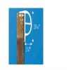 Dock Edge + ProDock Commercial Grade Heavy P Profile Bumper, 24-Feet, Beige view 2