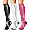 CHARMKING Compression Socks for Women & Men Circulation (3 Pairs) 15-20 mmHg is Best Athletic for Running, Flight Travel, Support, Cycling, Pregnant - Boost Performance, Durability (S/M, Multi 11) view 1