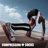 CHARMKING Compression Socks for Women & Men Circulation (3 Pairs) 15-20 mmHg is Best Athletic for Running, Flight Travel, Support, Cycling, Pregnant - Boost Performance, Durability (S/M, Multi 11) view 2