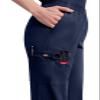Dickies Women's Petite EDS Signature Scrubs Pull-On Cargo Pant, Navy, Medium/Petite view 2