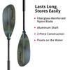 SeaSense 96 in X-II Kayak Paddle-Military Green (8674) view 2