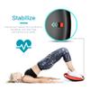 EVERYMILE Wobble Balance Board, Exercise Balance Stability Trainer Portable Balance Board with Handle for Workout Core Trainer Physical Therapy & Gym Diameter No-Skid Surface 15.7" Red view 4