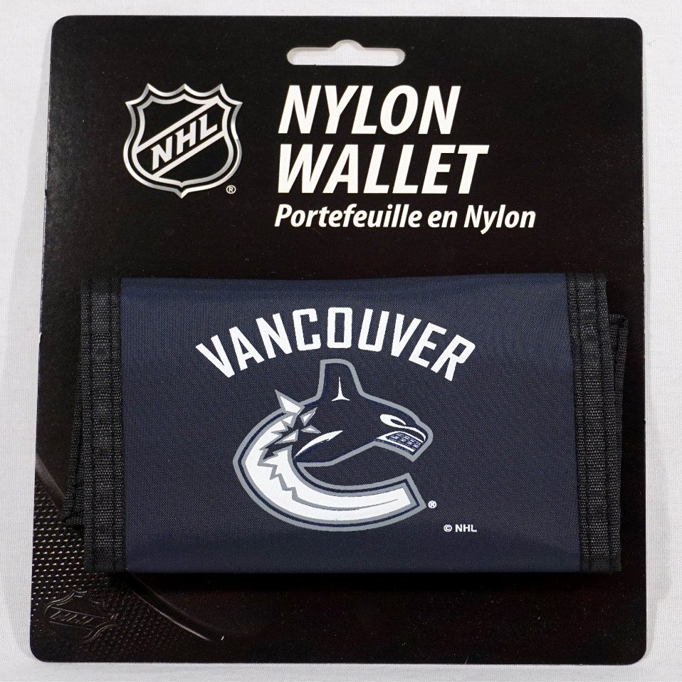 Rico NHL Vancouver Canucks Nylon Trifold Wallet