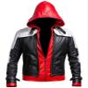 Arkham Knight Red Hood Jason Todd Hoodie Jacket (Medium, White) view 1