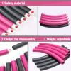 Auoxer Fitness Exercise Weighted Hoops, Lose Weight Fast by Fun Way to Workout, Fat Burning Healthy Model Sports Life, Detachable and Size Adjustable Design view 3