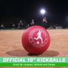 GoSports Official Kickball with Pump (2 Pack), 10" view 2