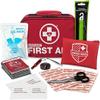 Swiss Safe 2-in-1 First Aid Kit for Car, Travel & Home, Businesses - Bonus Mini Kit for Medical Emergency Aid, Survival, Camping - 120+32 Pcs, Small+Travel FAK view 1