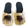 Big Ol' Hairy Costume Feet Tan, Large view 2